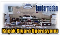 Jandarmadan Kaçak Sigara Operasyonu