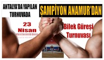 Antalya’daki Turnuvada Şampiyon Anamur’dan