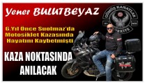 6 Yıl Önce Motor Kazasında Hayatını Kaybetmişti. Arkadaşları Kaza Yerinde Anacak