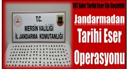 197 Adet Tarihi Eser Ele Geçirildi