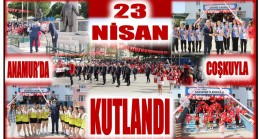 Anamur’da 23 Nisan  Coşku ile Kutlandı