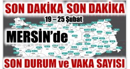SAĞLIK BAKANLIĞI 19 – 25 Şubat Vaka Sayılarını Açıkladı