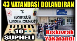 Sahte İlan Sitelerinde Düşük Bedelle İlan Yayınlayarak Dolandırıcılık Yapan 10 Şüpheli Yakalandı