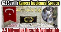 672 Saatlik Kamera Görüntüsü Saniye Saniye İncelendi ! Hırsız Kıskıvrak Yakalandı