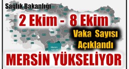 Sağlık Bakanlığı 2 – 8 Ekim Verilerini Açıkladı ; Mersin’de Son Durum …