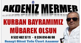 AKDENİZ MERMER’DEN ” KURBAN BAYRAMI MESAJI “