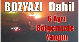 Bölgemizde 6 Farklı Noktada Orman Yangını, Elektrikler Ne Zaman Gelecek