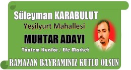 Ramazan Bayramınız Kutlu Olsun