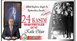 Anamur Kaymakamı BOZDEMİR’den 24 Kasım Öğretmenler Günü Mesajı