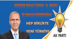 M.Namık Sinanoğlu Ak Parti’den A. Adayı