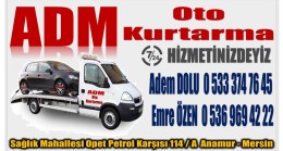 ADM KURTARICI 7 / 24 HİZMETİNİZDE