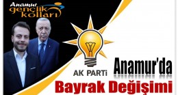 Ak PARTİ Anamur Gençlik Kollarında Bayrak Değişimi
