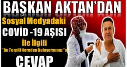 Başkan AKTAN’dan ” Bu Torpili Nereden Buluyorsunuz” a Cevap