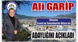 Ali GARİP ; Bozyazı Esnaf ve Sanatkarlar Odası’na Adaylığını Açıkladı
