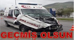 AMBULANS KAZA YAPTI