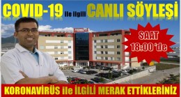 ANAMED HASTANESİNDEN ” COVID-19 ÜZERİNE CANLI SÖYLEŞİ “