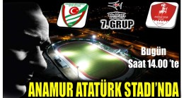 Anamur Spor – Akşehir Spor Karşılaşması Bugün Anamur ATATÜRK STADI’nda