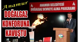 ANAMUR DOĞALGAZA KAVUŞTU