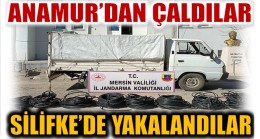 Jandarma Kablo Hırsızlarını Kıskıvrak Yakaladı