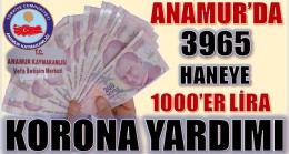 ANAMUR’DA 3965 HANEYE KORONA YARDIMI