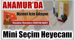 Anamur’da Mini Seçim Heyecanı