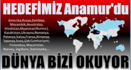 “Anamur Postası” Dünya Gündeminde