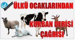 Anamur Ülkü Ocaklarından Kurban Derisi Çağrısı