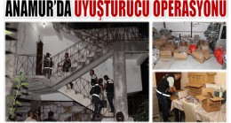 Anamur’da Uyuşturucu İmalathanesine Baskın ; 439 Bin Hap Ele Geçirildi