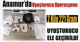 Anamur’da Uyuşturucu Operasyonu ; 2 Kilo 221 Gram Uyuşturucu Ele Geçirildi