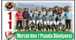 Deplasmandan Bir Puan ile Dönüyoruz