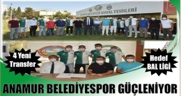 ANAMUR BELEDİYESPOR’DA HEDEF ” BAL LİGİ “