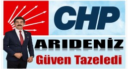 Başkan ARIDENİZ  Güven Tazeledi