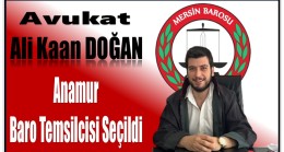 Avukat Ali Kaan DOĞAN Anamur Baro Temsilcisi Seçildi