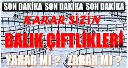 Balık Çiftlikleri Yarar mı Zarar mı?