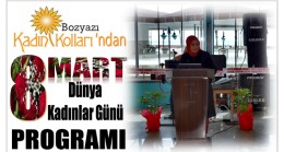 Ak Parti Bozyazı’da , Kadınlar Günü Programı
