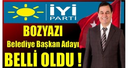 İYİ PARTİ Bozyazı Belediye Başkan Adayı ” TÜRE ” oldu