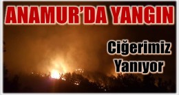 ANAMUR’DA ORMAN YANGINI