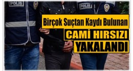 Camiden Hırsızlık Yapan Şahıs Yakalandı