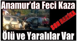 Anamur’da Feci Kaza; 2 Ölü 7 Yaralı