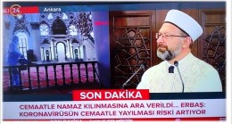 CAMİLERDE CEMAATLE  NAMAZ KILINMAYACAK