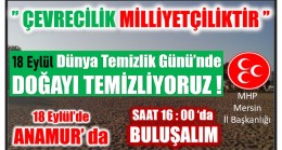 ” ÇEVRECİLİK MİLLİYETÇİLİKTİR” Diyen GÖLGELİ ,  Etkinliğe Davet Etti