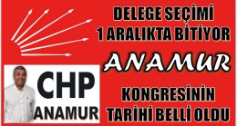 CHP Anamur’da,İlçe Kongre Tarihi Belli Oldu