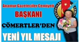 GAZETECİLER CEMİYETİ BAŞKANI CÖMERTLERDEN YENİ YIL MESAJI