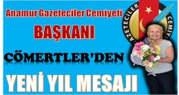 GAZETECİLER CEMİYETİ BAŞKANI CÖMERTLERDEN YENİ YIL MESAJI