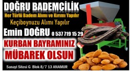 DOĞRU BADEMCİLİKTEN ” KURBAN BAYRAMI MESAJI “