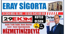 ERAY SİGORTA’DAN CUMHURİYET BAYRAMI MESAJI