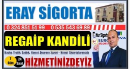 ERAY SİGORTADAN REGAİP KANDİLİ Mesajı