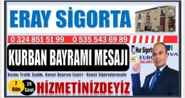 ERAY SİGORTA’DAN KURBAN BAYRAMI MESAJI