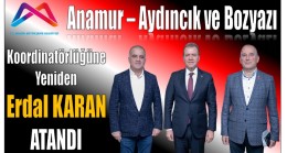 KARAN , Yeniden Büyükşehir Koordinatörlüğüne Atandı