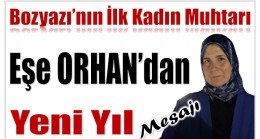 Muhtar ORHAN’dan Yeni Yıl Mesajı